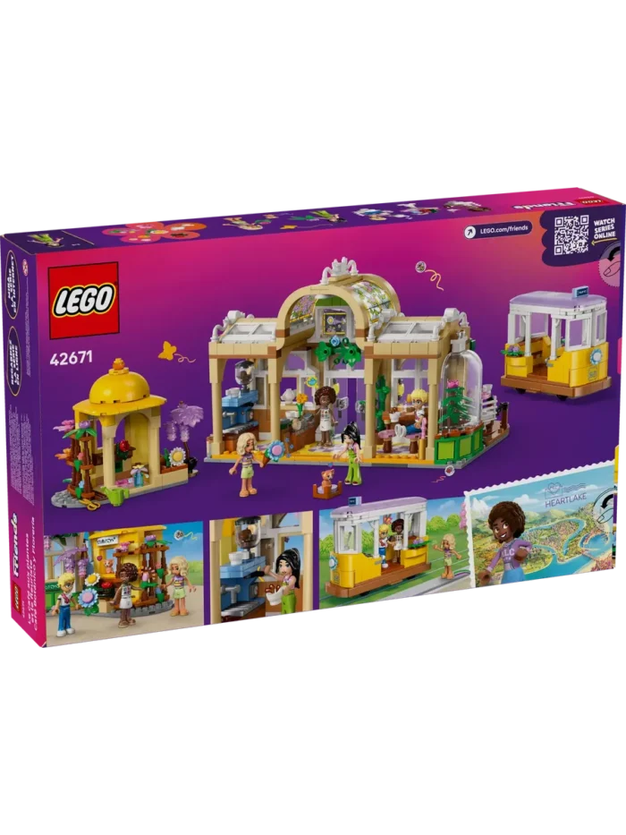 Lego 42671 Подружки Кафе с растениями и цветочный магазин — изображение 10