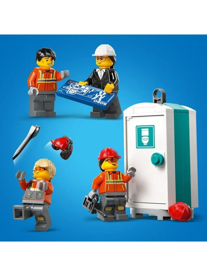 Lego 60409 Город Желтый мобильный строительный кран - Image 9