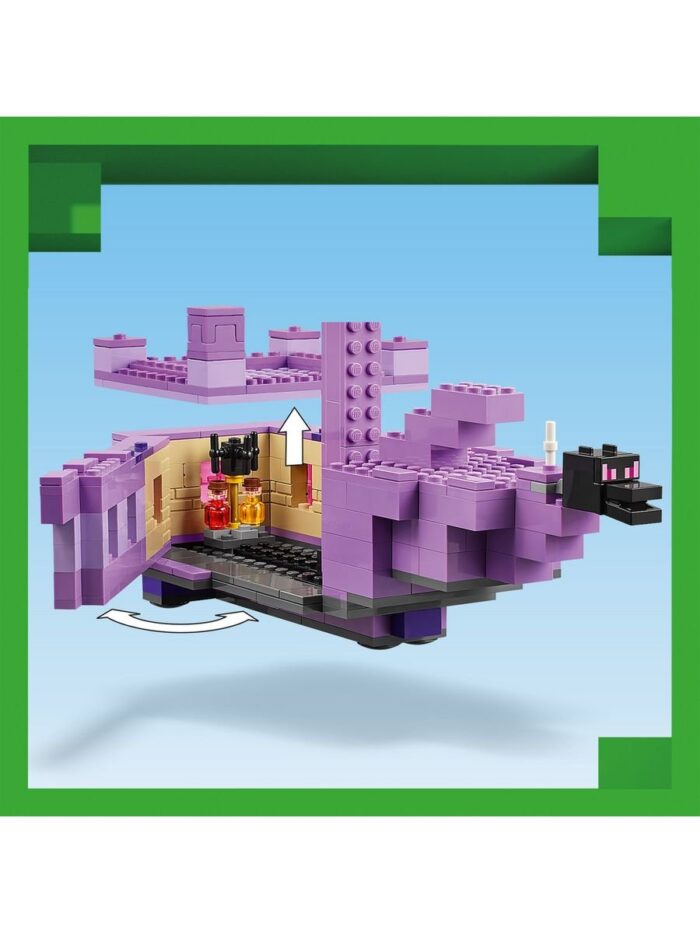 Lego 21264 Minecraft Дракон Края и корабль Края — изображение 9