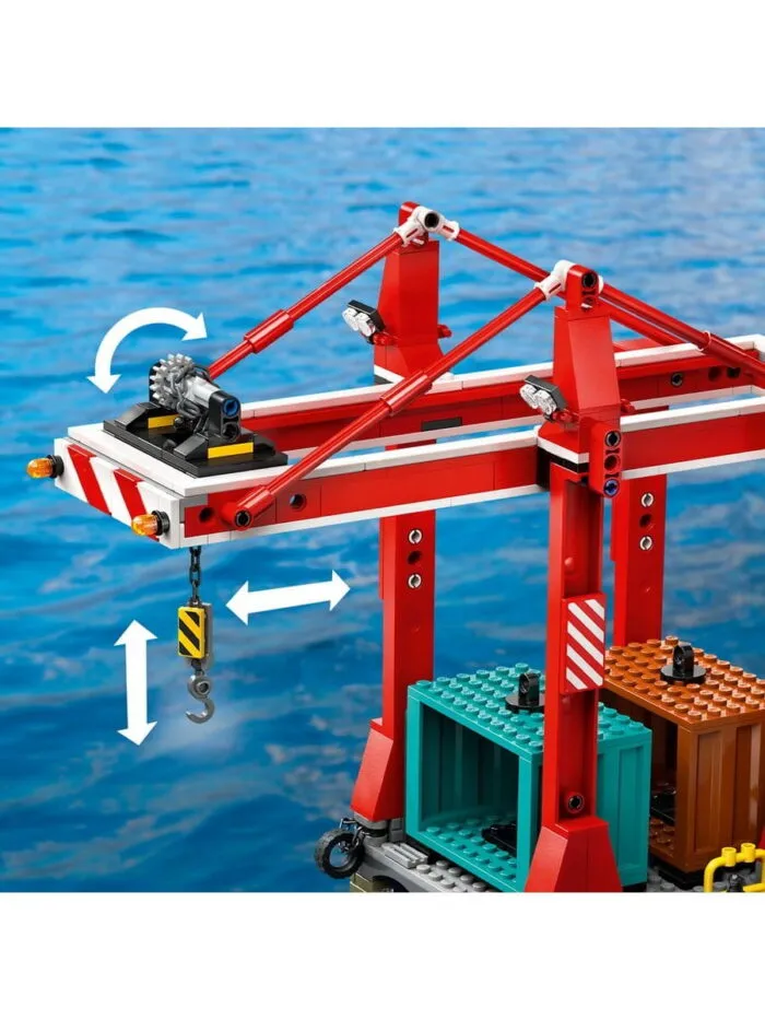 Lego 60422 Город Морская гавань с грузовым судном — изображение 9
