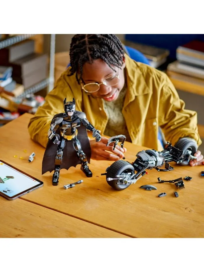 Lego 76273 Супер Герои Сборная фигурка Бэтмена и бэтпод - Image 9