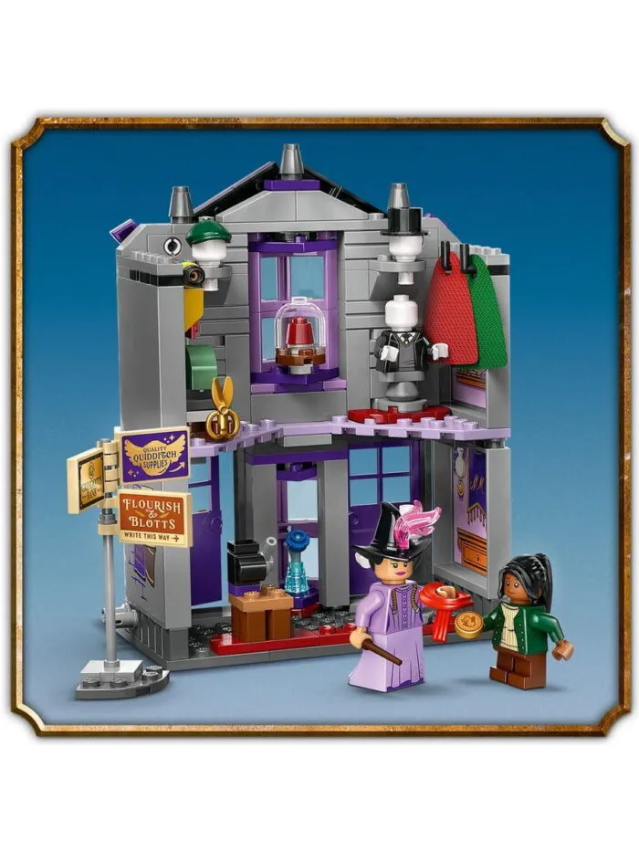 Lego 76439 Гарри Поттер Лавка Олливандера и ателье мадам Малкин — изображение 9