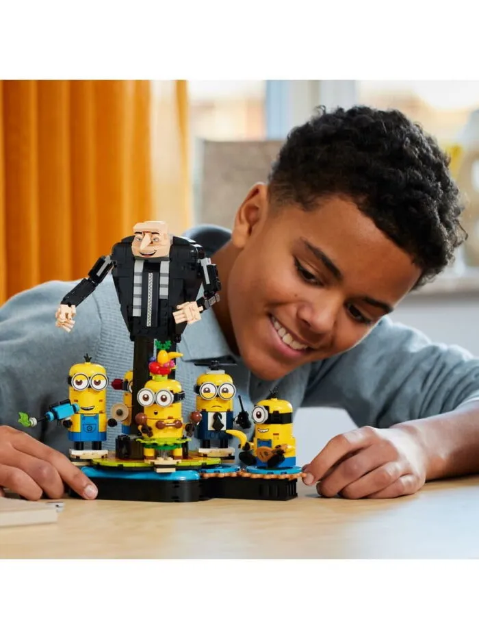 Lego 75582 Миньоны Грю и миньоны из кубиков — изображение 9