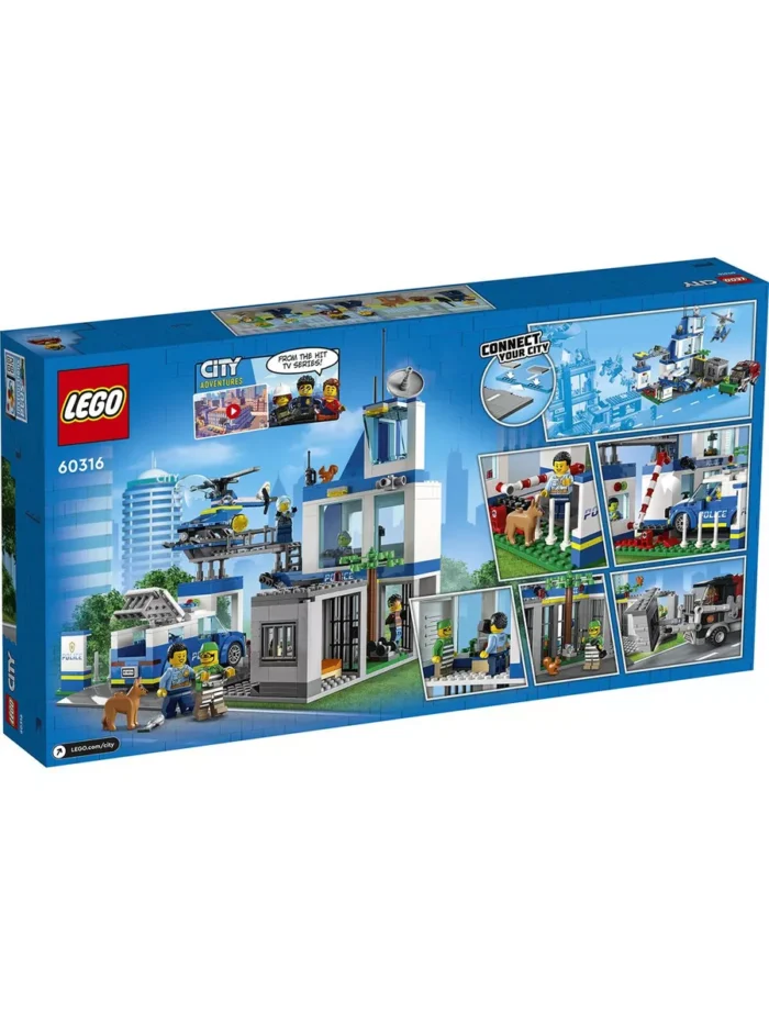 Lego 60316 Город Полицейский участок — изображение 9