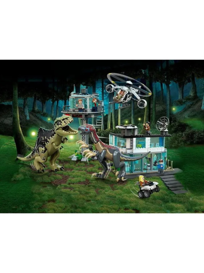 Lego 76949 Jurassic World Атака гигантозавра и теризинозавра — изображение 9