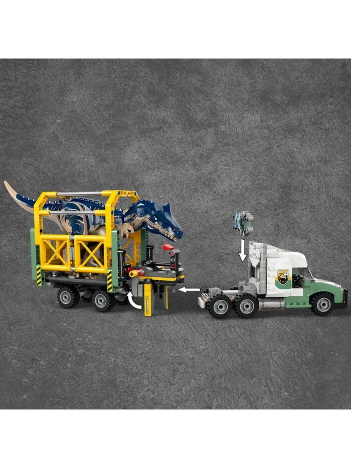 Lego 76966 Jurassic World Истории динозавров: перевозка аллозавра — изображение 9
