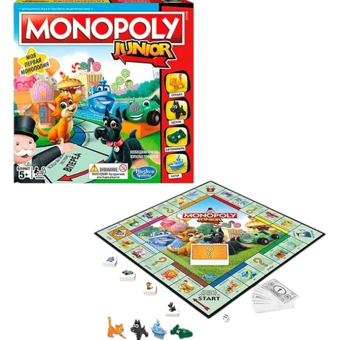 H A6984 Game "Моя первая Монополия" - Image 3