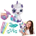 AIRBRUSH 228CL Игровой набор мягкая игрушка с аэрографом Единорог, 25 см — изображение 4