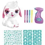 AIRBRUSH 249CL Игровой набор мягкая игрушка с аэрографом Щенок, 25 см - Image 3