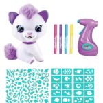 AIRBRUSH 257CL Игровой набор мягкая игрушка с аэрографом Котенок, 25 см - Image 2