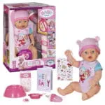 BABY born 42482 Интеракт. кукла Эмма с магич. глазками 43 см.