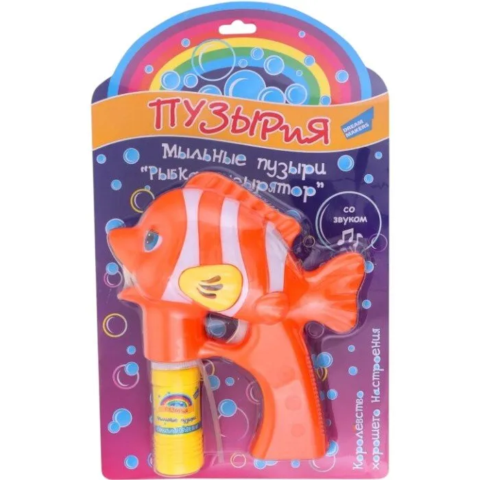 BUBBLELAND D603 Мыльные пузыри "Рыбка-пузырятор" — изображение 2