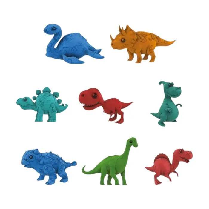 Crazy Dino CD02 фигурка-сюрприз динозавра в яйце-сквише. - Image 2