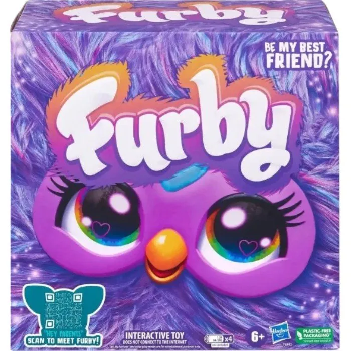 H F6743 Furby Интерактивная игрушка фиолетовый - Image 3
