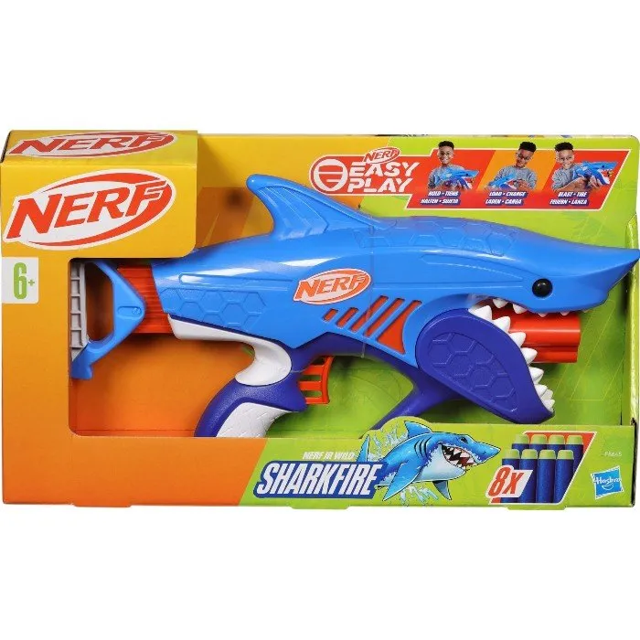 H F8645 NRF Бластер Нерф Sharkfire - Image 2