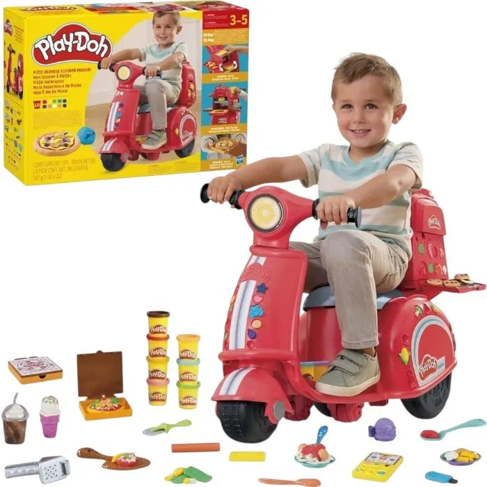 H F8803 PD Игровой набор доставка пиццы «Скутер» - Image 2