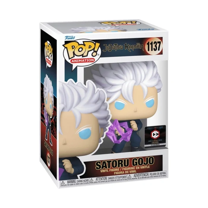 Funko POP! Jujutsu Kaisen фигурка Годжо (атака Hollow Purple) 63142F — изображение 2