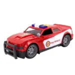 Funky Toys FT0838784 Пожарная машина "Скорость мегаполиса" со светом и звуком, открывающиеся двери, - Image 3
