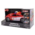 Funky Toys FT0838784 Пожарная машина "Скорость мегаполиса" со светом и звуком, открывающиеся двери, - Image 2