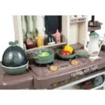 Funky Toys FT88310 Детская игровая кухня Master Chef, бежевая 65 предметов