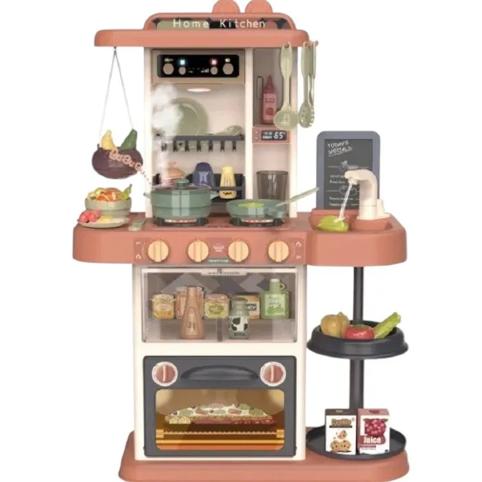 Funky Toys FT88330 Детская игровая кухня Cooking Studio, бежевая 43 предмета - Image 2