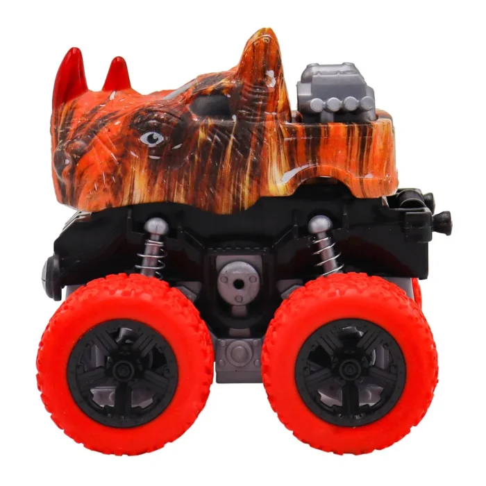 Funky Toys FT9792-4 Машинка "Носорог" 4х4 фрикционная с красными колесами