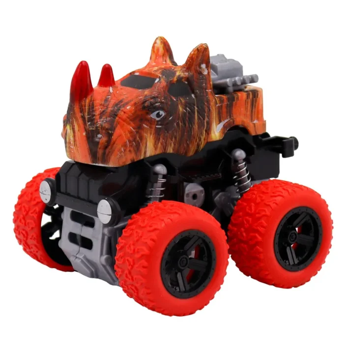 Funky Toys FT9792-4 Машинка "Носорог" 4х4 фрикционная с красными колесами - Image 3