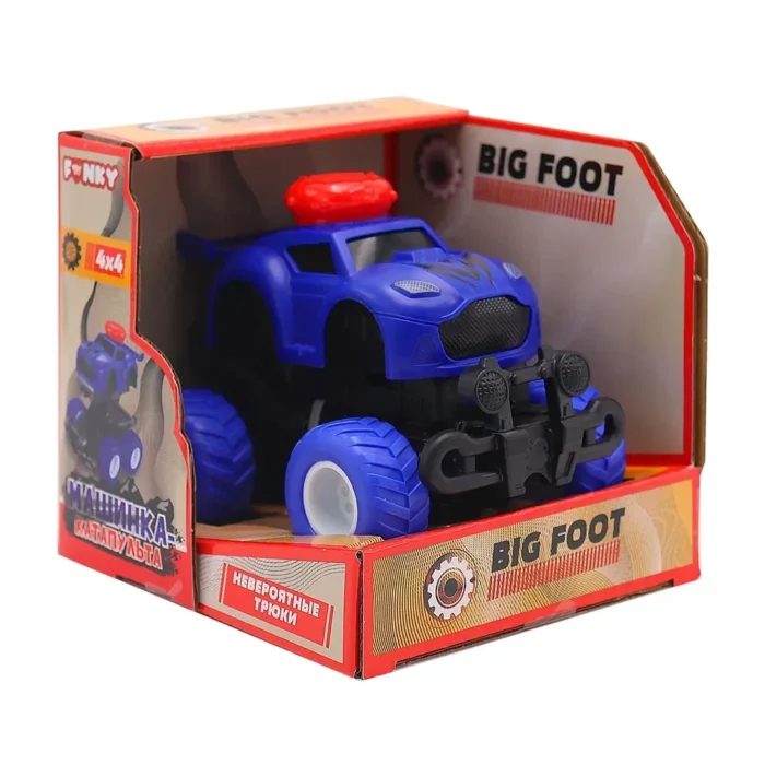 Funky Toys FT97962 Фрикционная машинка "Катапульта" 4х4 синяя - Image 9