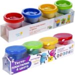 GK TA1008V Набор для детского творчества "Тесто-пластилин 4 цвета"
