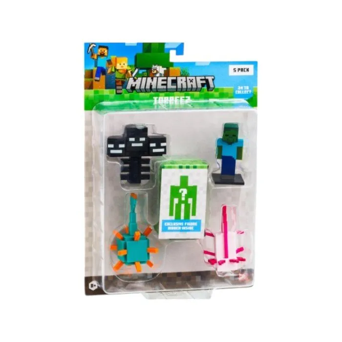MINECRAFT MC2040 3D Фигурка 5шт в ассорт. - Image 5