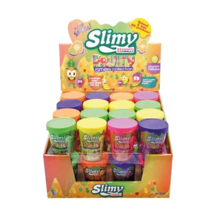 SLIMY 33711 Ароматизированный слайм в банке, 80 г в ассорт — изображение 2