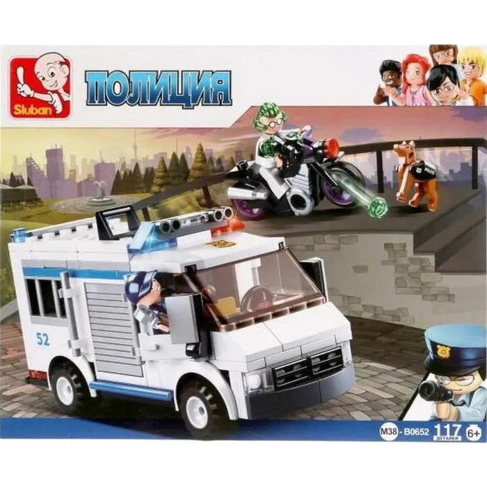SLUBAN Полицейский спецназ M38-B0652 M38-B0652 — изображение 2