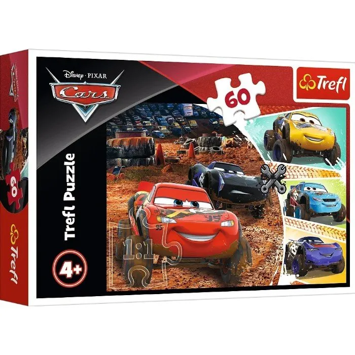Trefl 17327T Пазл Тачки, 60 деталей — изображение 2