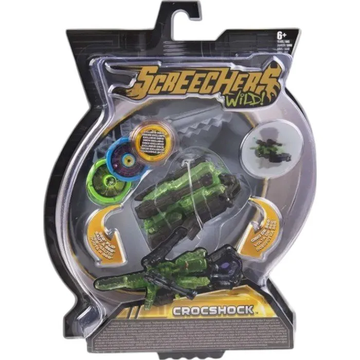 Дикие Скричеры 34827 Машинка-трансформер Крокшок л2 Screechers Wild — изображение 3