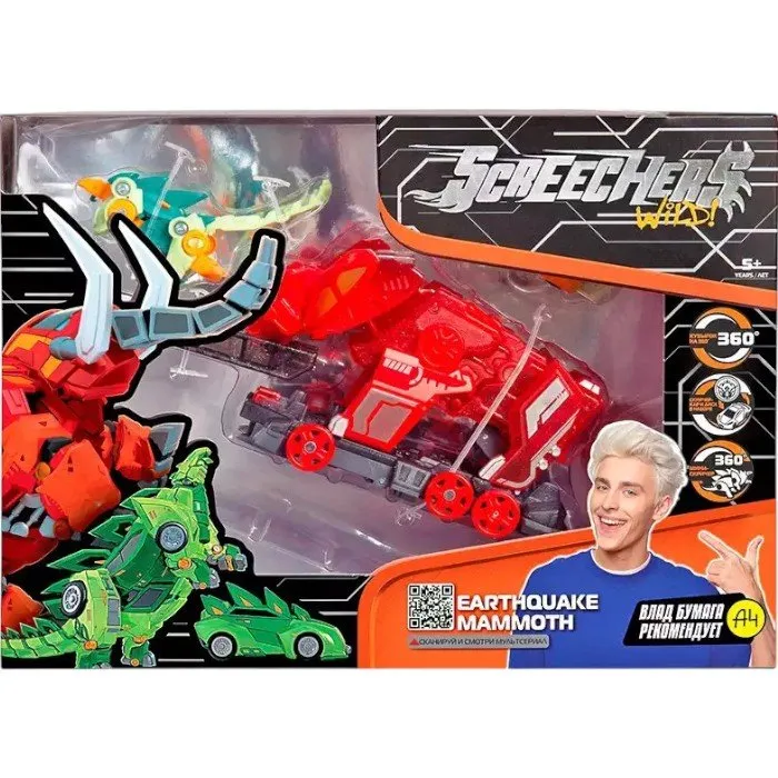 Дикие Скричеры 39869 Игр.Наб. Ерсквейк Мамонт L3. ТМ Screechers Wild — изображение 3