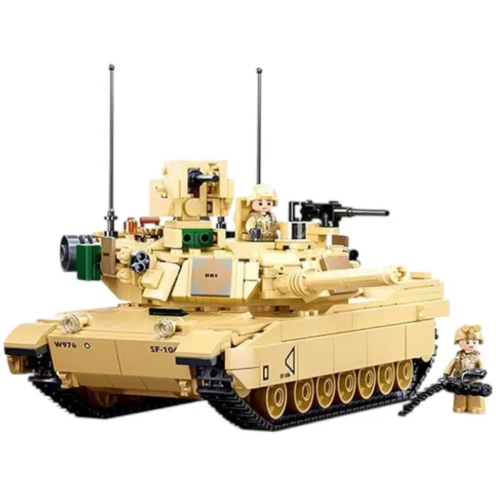 КОНСТРУКТОР SLUBAN "ЛЕГЕНДАРНЫЙ ТАНК" 770 ДЕТ. M38-B1011 — изображение 2