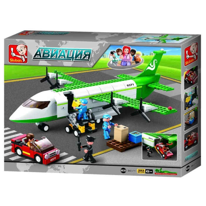 Конструктор SLUBAN Авиация M38-B0371 — изображение 4