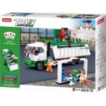 Конструктор SLUBAN Город Сортировщик мусора 432 дет. M38-B0780 — изображение 4