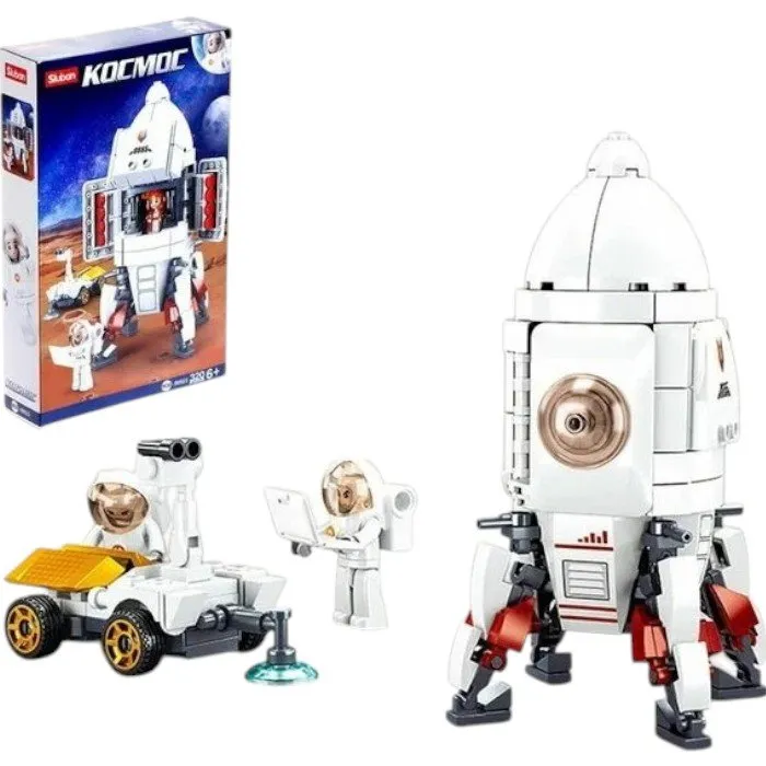 Конструктор SLUBAN Космос Saturn Landing Module, 320 дет. M38-B0923 — изображение 2