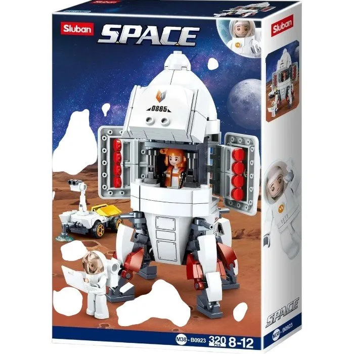 Конструктор SLUBAN Космос Saturn Landing Module, 320 дет. M38-B0923 — изображение 3