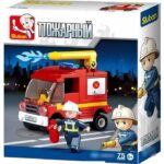 Конструктор SLUBAN Пожарные спасатели 75 дет. M38-B0622C — изображение 3