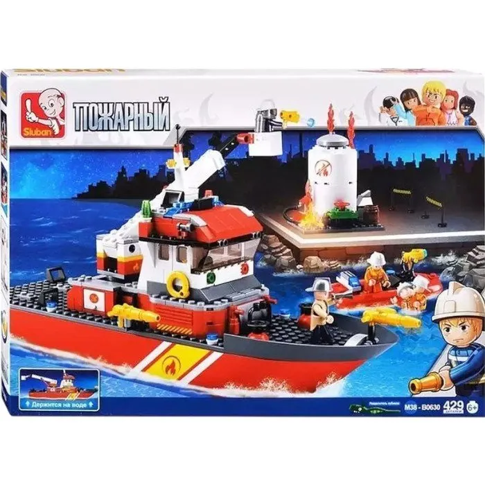 Конструктор SLUBAN Пожарные спасатели M38-B0630 — изображение 3