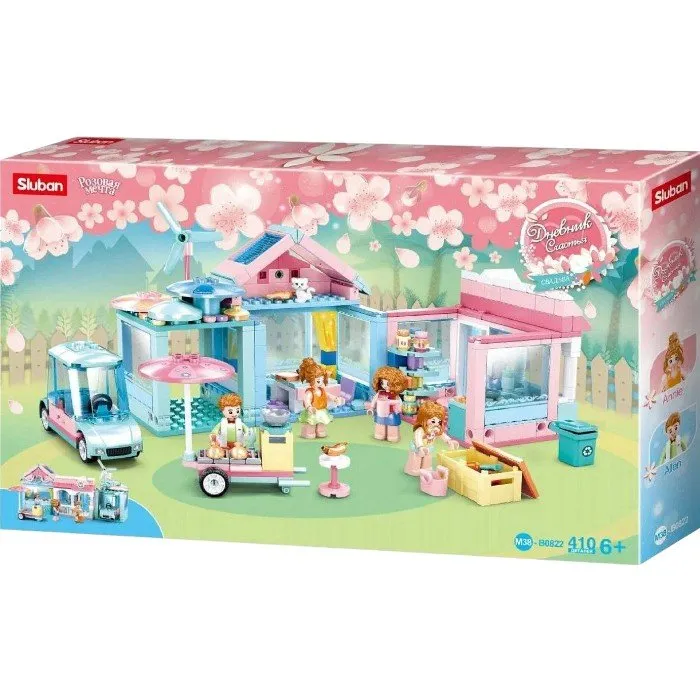 Конструктор Розовая мечта "Загородная вечеринка" 410 дет. M38-B0822 - Image 2
