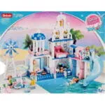 Конструктор блочный Дом с бассейном 446 дет. M38-B0868 - Image 4