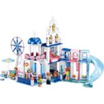 Конструктор блочный Дом с бассейном 446 дет. M38-B0868 - Image 2