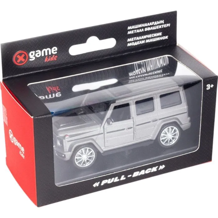 Металлическая машинка, X-Game Kids, 63700S, 1:32, 12.1 см, Серебристый металлик - Image 2