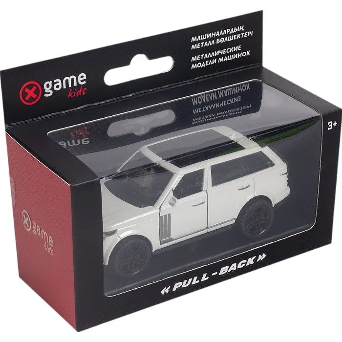 Металлическая машинка, X-Game Kids, 68510W, 1:32, 12.2 см, Белая. - Image 2