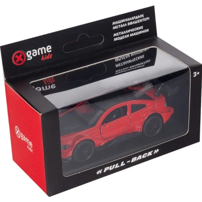 Металлическая машинка, X-Game Kids, 81130R, 1:32, 12.1 см, Красно-чёрная - Image 2