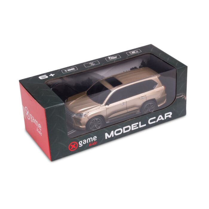 Радиоуправляемая машина, X-Game, 55244G, 1:26 Model Car, 27MHz, Золотистая — изображение 2