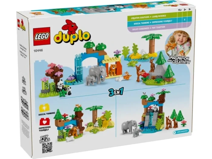 Lego 10446 Дупло Семьи диких животных 3в1 — изображение 9
